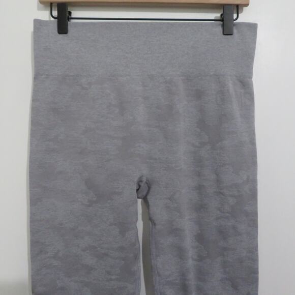 Gymshark Womens Sz XL Light Gray Adapt Camo Seamless Leggings Athletic Wear - Picture 3 of 7